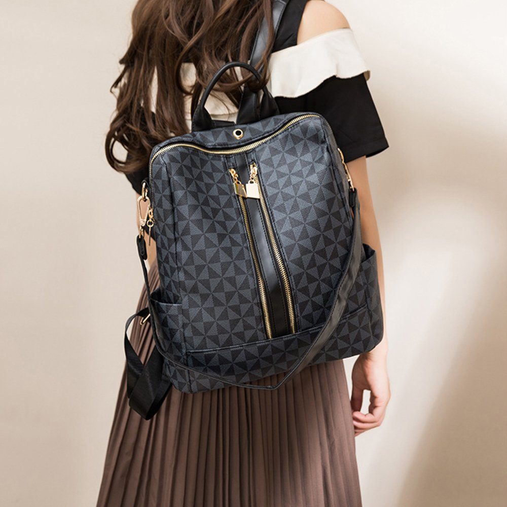 OKWISH Rucksack Laptoprucksack Schulrucksack Lederrucksack Reiserucksack günstig online kaufen