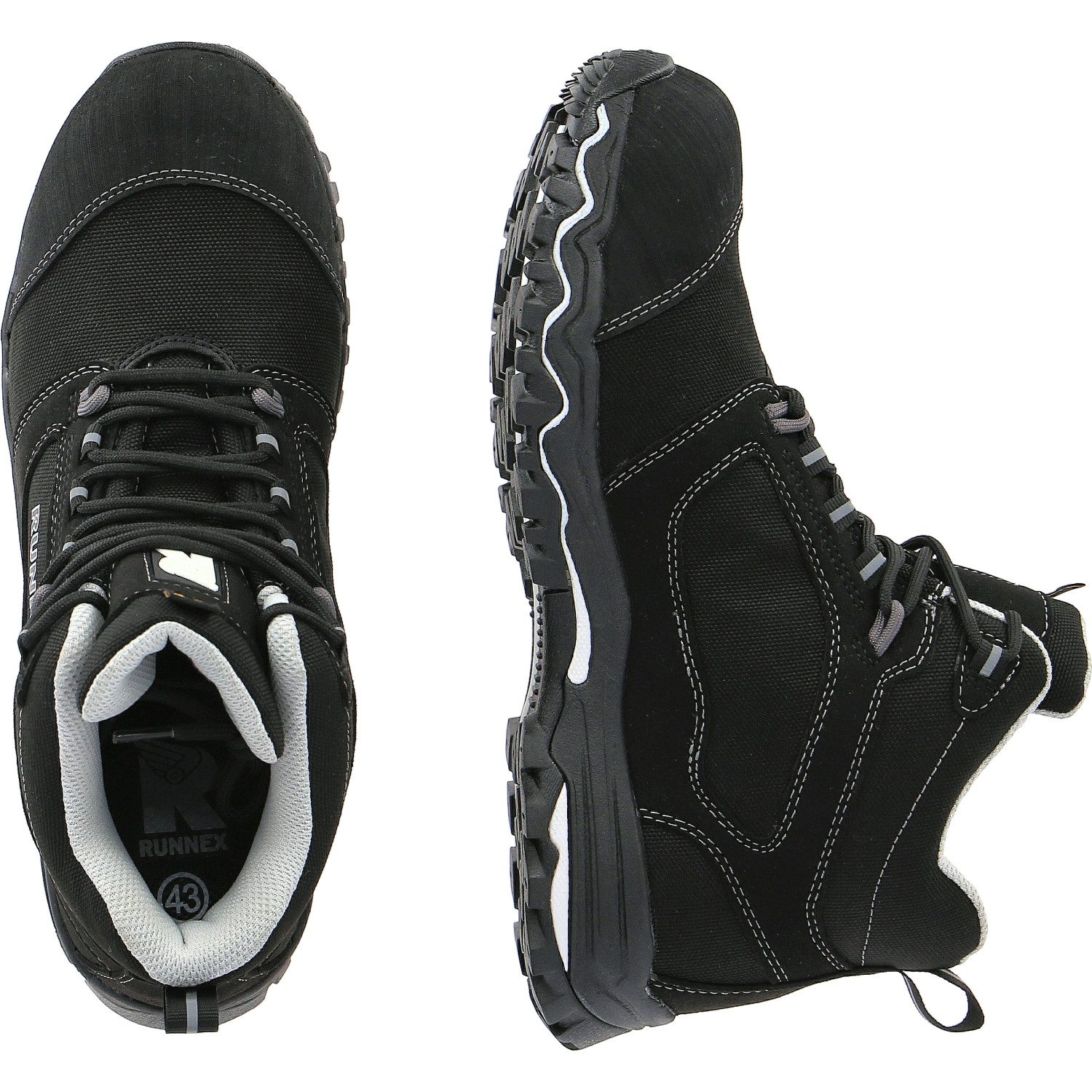 RUNNEX Sicherheitshochschuhe S3 "5323" LightStar Sicherheitsschuh