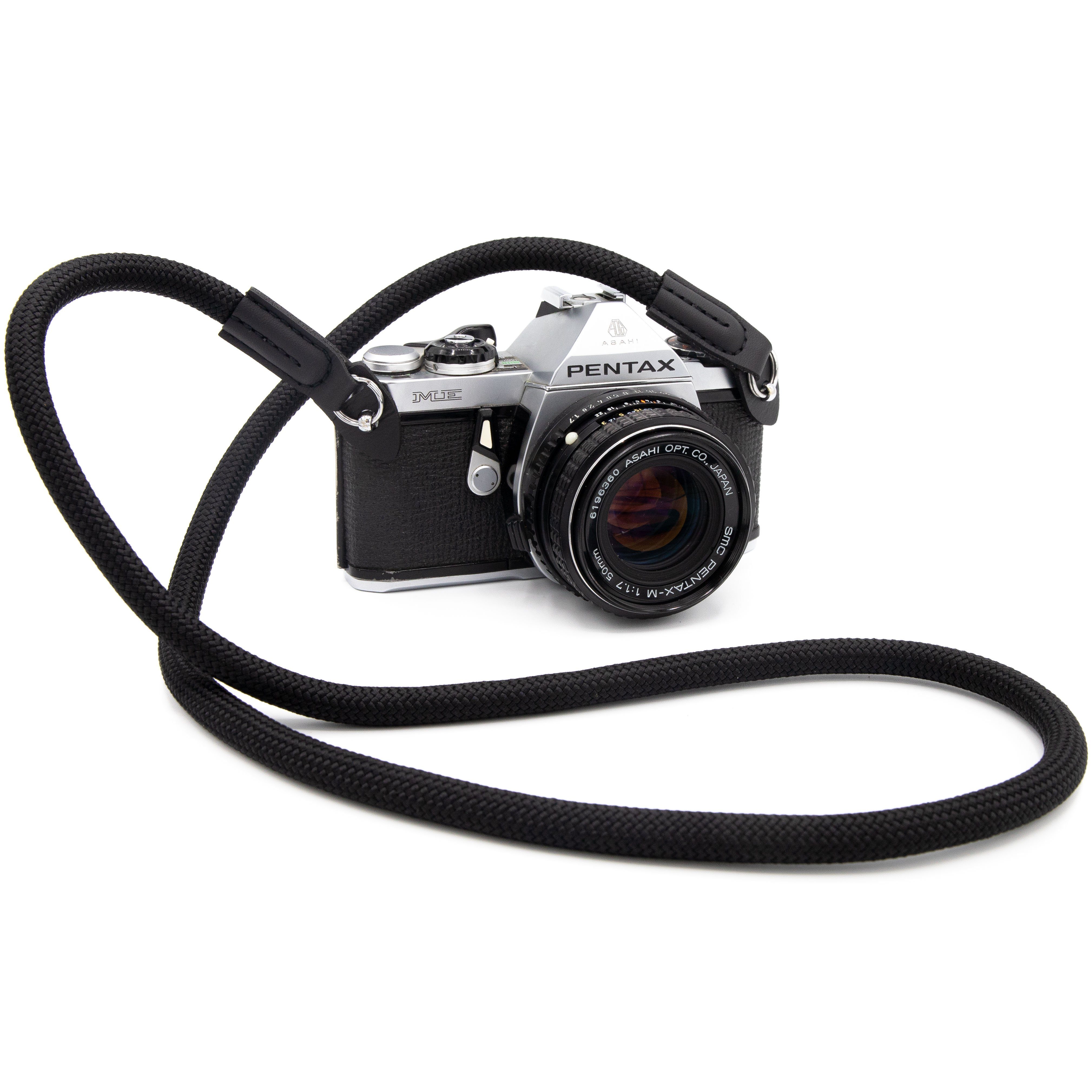 Kameragurt Schwarz Schultergurt Seil: Nacken- aus für Lens-Aid Kamerazubehör-Set BZW. Systemkamera, DSLR