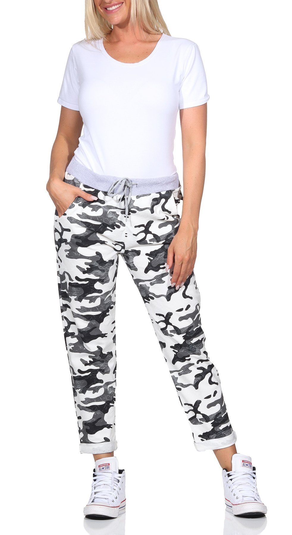 CLEO STYLE Jogginghose Damen Jogginghose 38 günstig online kaufen