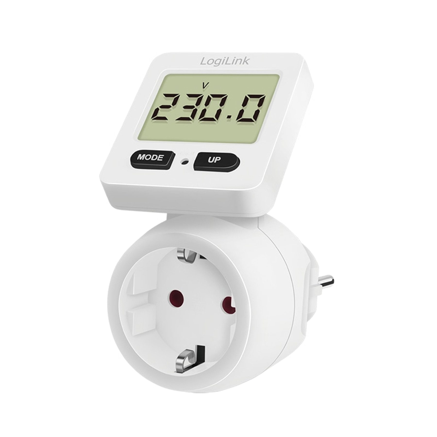 Energiekostenmessgerät LOGILINK Energiekosten-Messgerät EM0004, Display