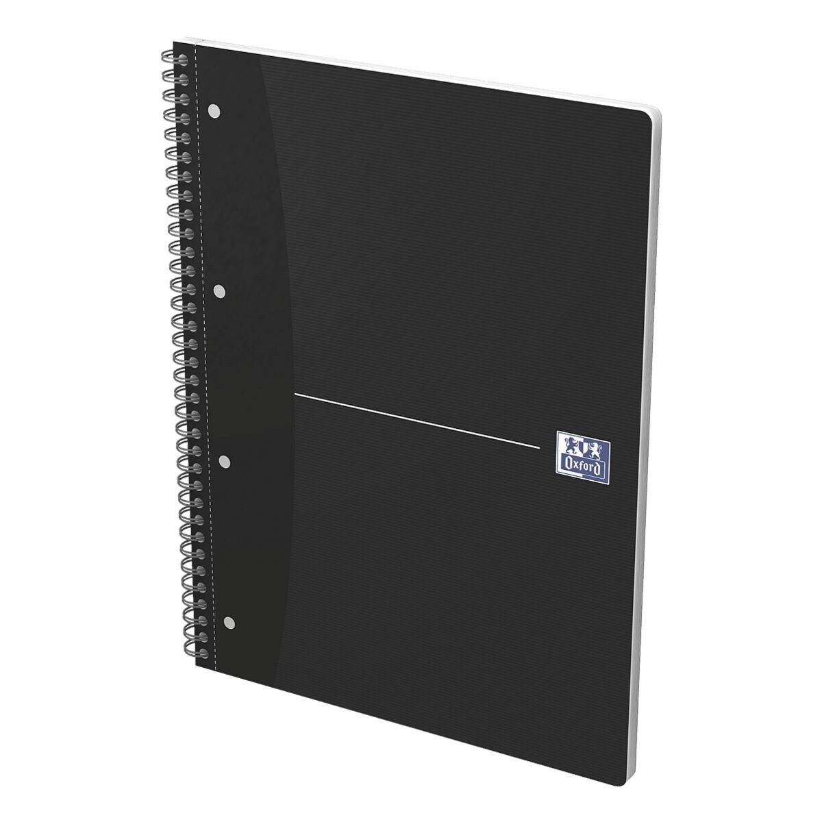 OXFORD Collegeblock Essentials KarLi, DIN A4, 70 Blatt, kombinierte Lineatur, gelocht, mit Register