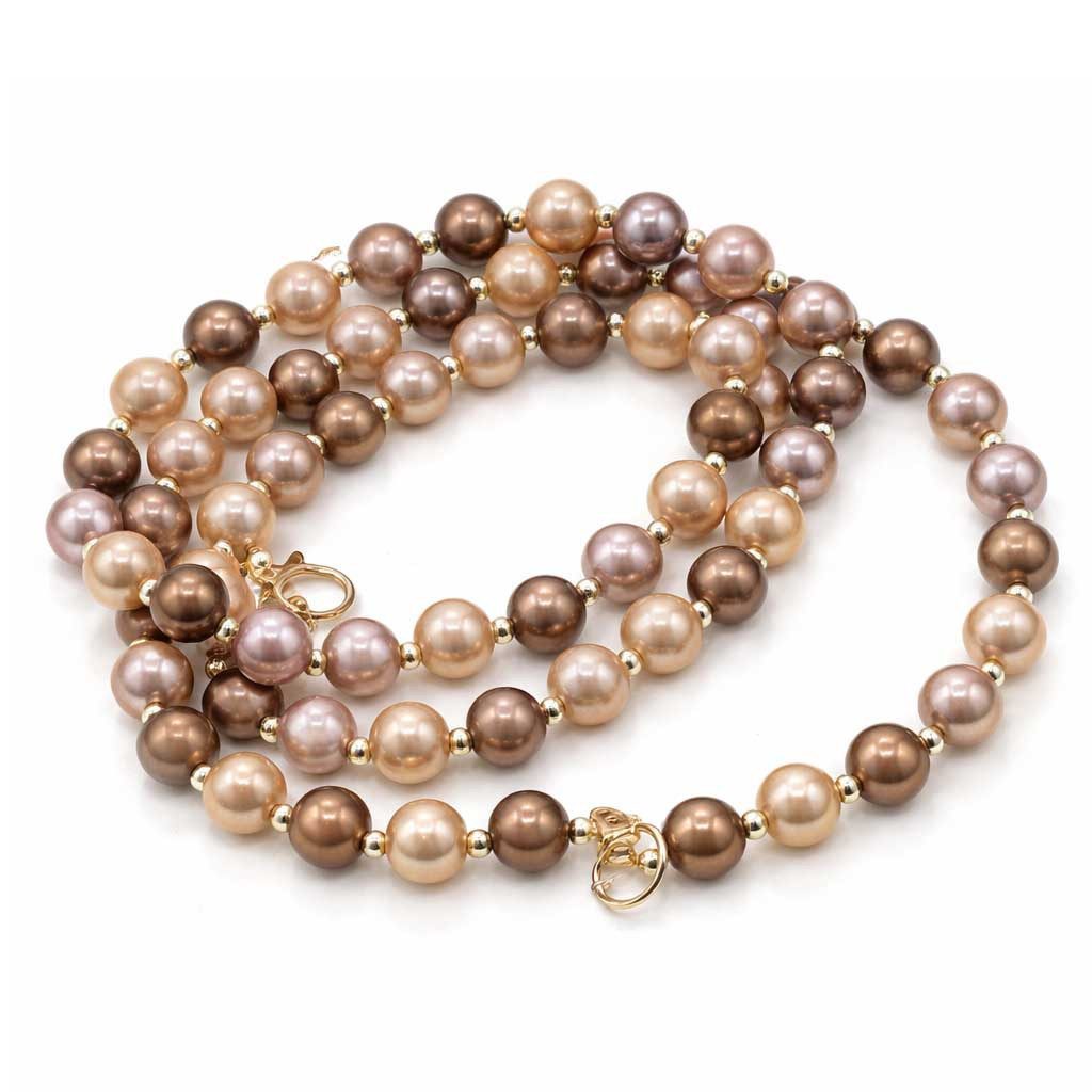 Impala Handykette Handykette mit 3D-Perlen – 120 cm, leuchtende Farben, Passend für jedes Handy