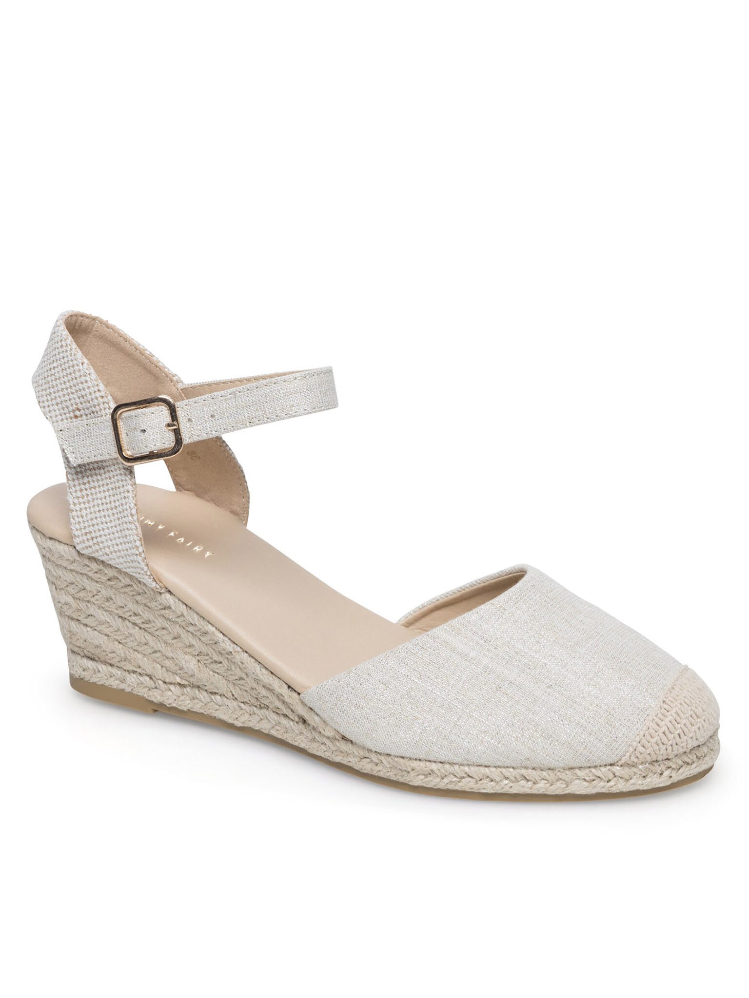 Jenny Fairy Jenny Fairy Espadrilles Damen WYL2610-2 Beige Espadrille