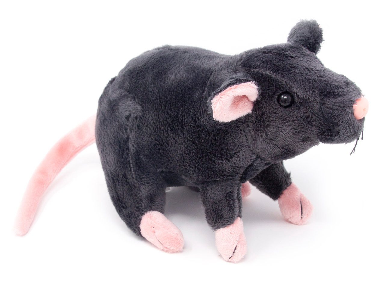 Cornelißen Kuscheltier Cornelissen - Kuscheltier - Ratte schwarz - 31 cm