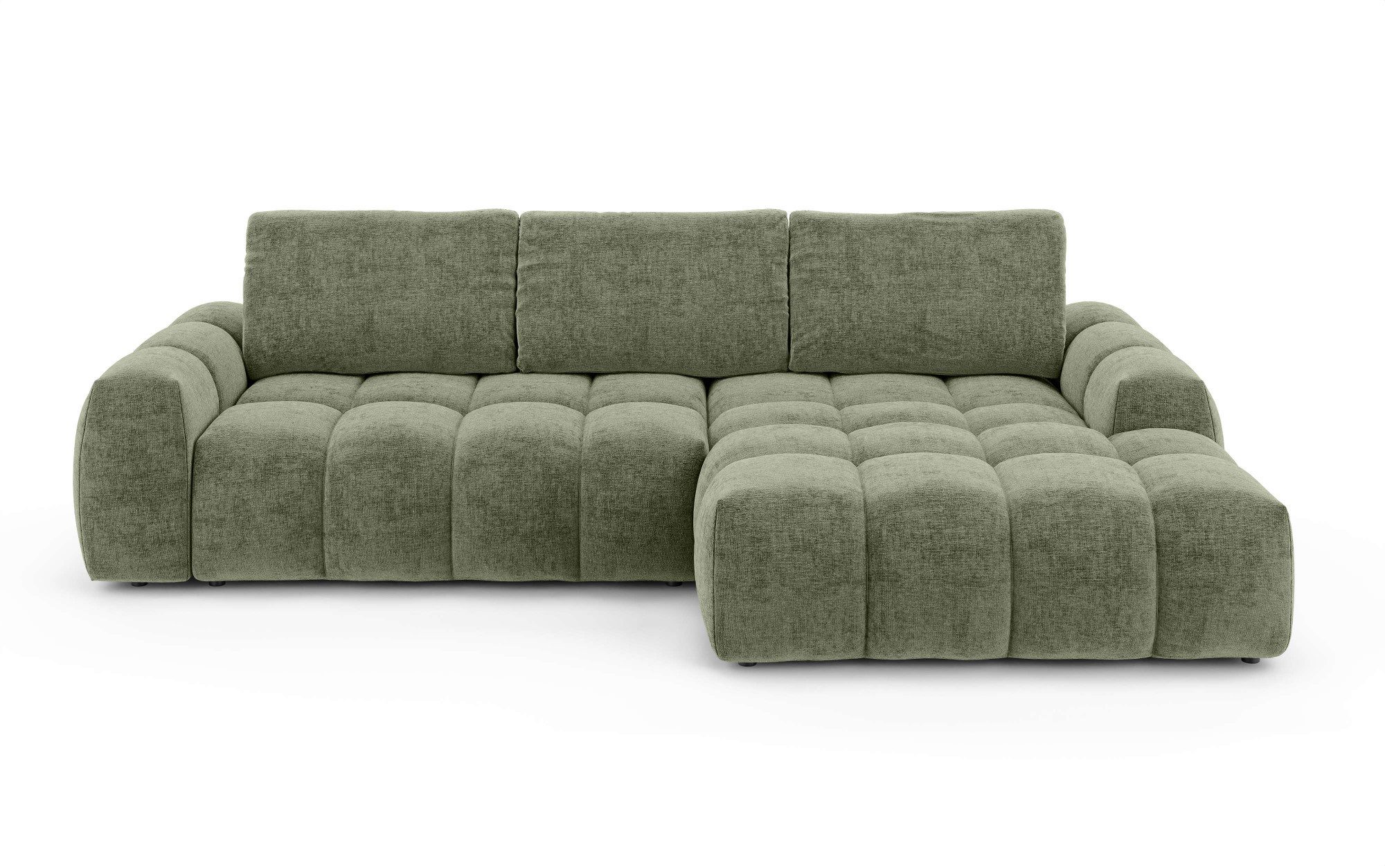 OTTO home Ecksofa AZITA L-Form, 270 cm - OTTO. Verlässliche Qualität., wahlweise als Schlafsofa m. Bettkasten, Bubble-Optik