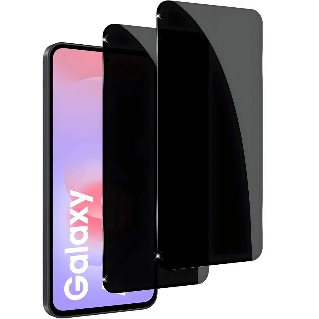 SmartUP Displayschutzglas 2X Schutzglas für Samsung Galaxy A37 5G Blickschutz Panzerfolie Screen für Samsung Galaxy A37 5G, 2 Stück, Anti-Spy, Blickschutz, Privacy