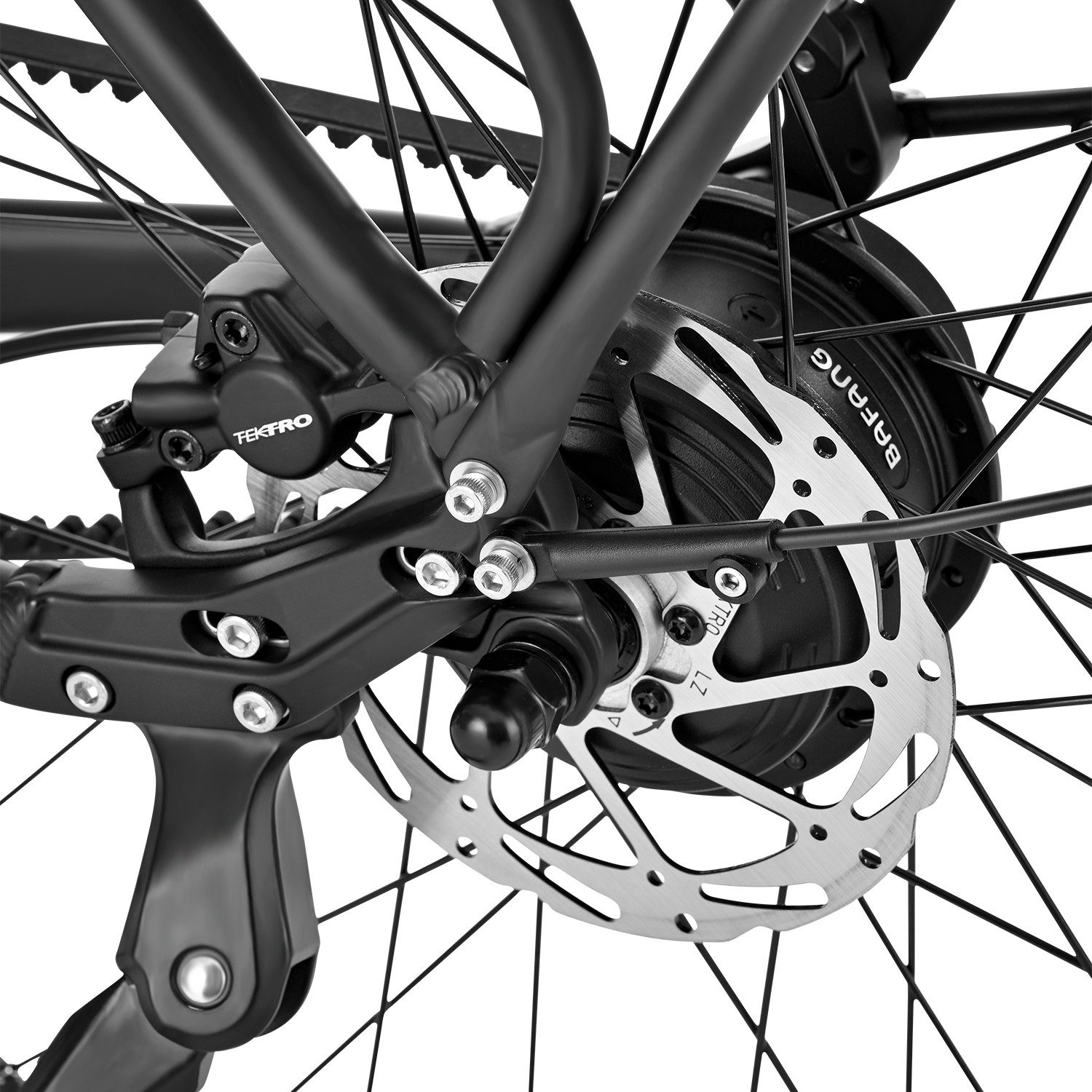 VECOCRAFT E-Bike Cityrad 28'' SOL mit Gates Riemenantrieb, Drehmomentsensor, Daul Speed motor, 45/50Nm Heckmotor, (hydraulische Scheibenbremsen), Pedelec, 100km, ebike für Damen und Herren