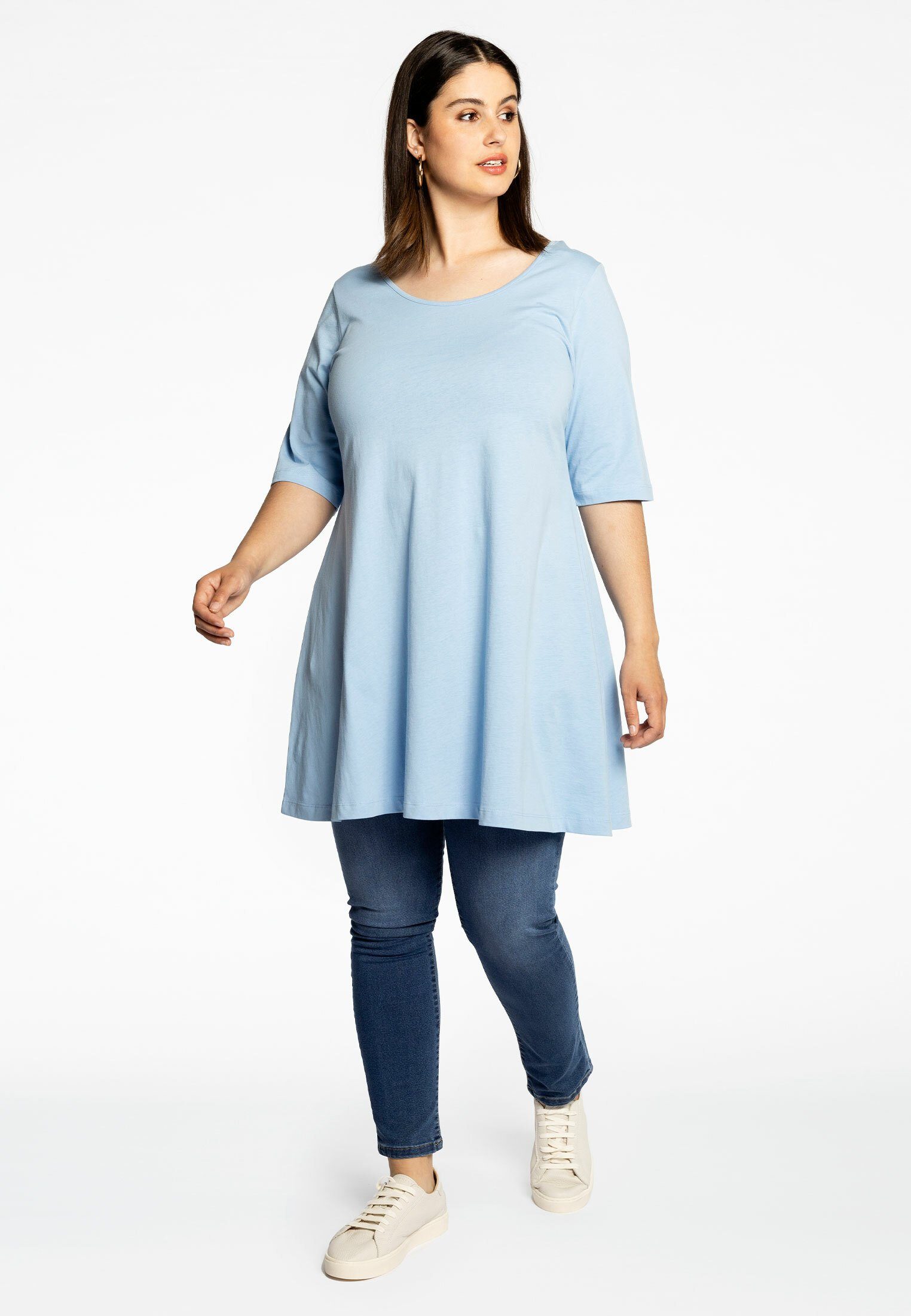 YOEK Shirttop Damen T-Shirt Große Größen günstig online kaufen