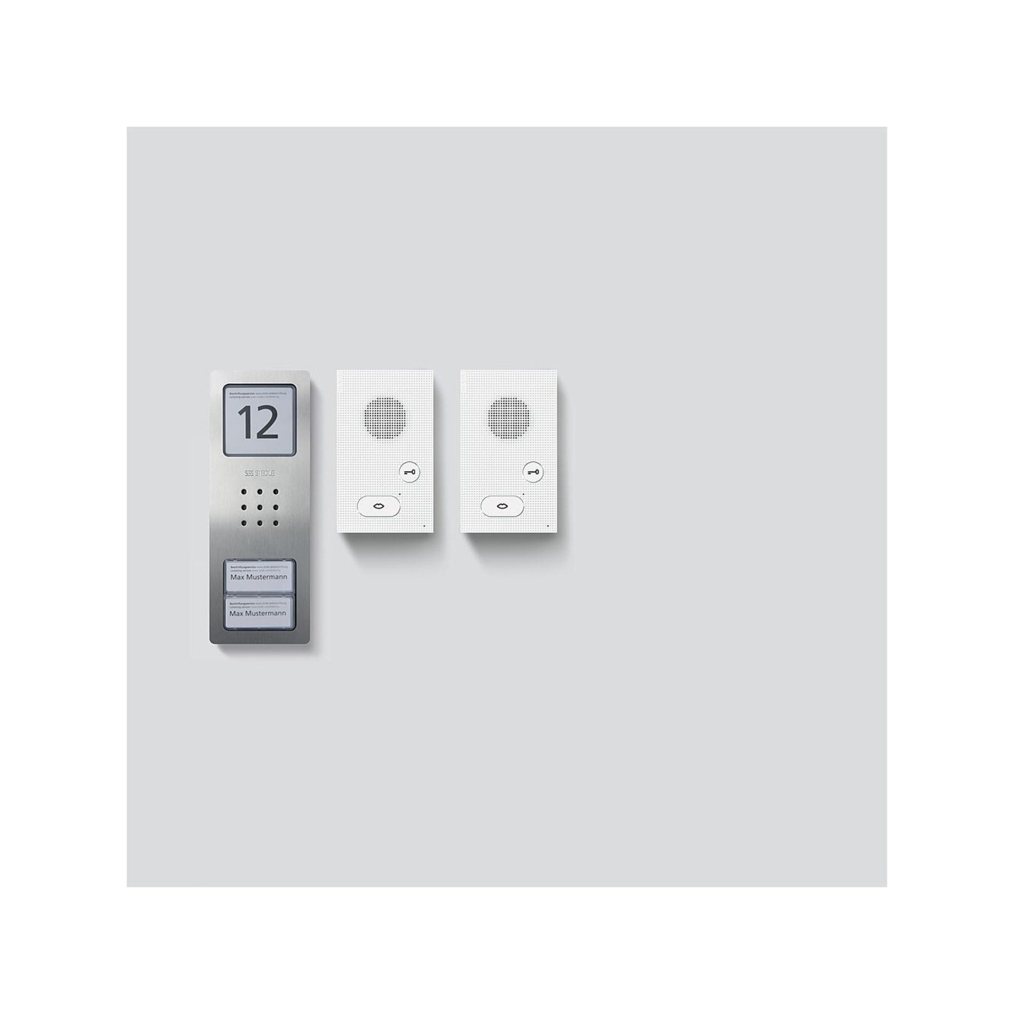 Siedle Türklingel Siedle&Söhne Audio-Set Siedle Basic SET CAB 850-2 E/W