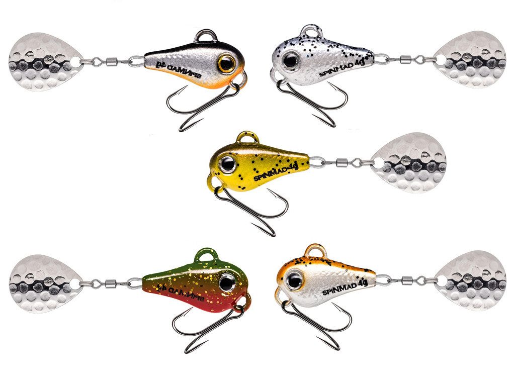 SpinMad Kunstköder SpinMad - Originals 4 g - Starter-Set - klares Wasser, (SpinMad Originals 10 g, 1-St. SpinMad Originals 15 Farben), Effektiver Lauf, Exzellente Verarbeitung