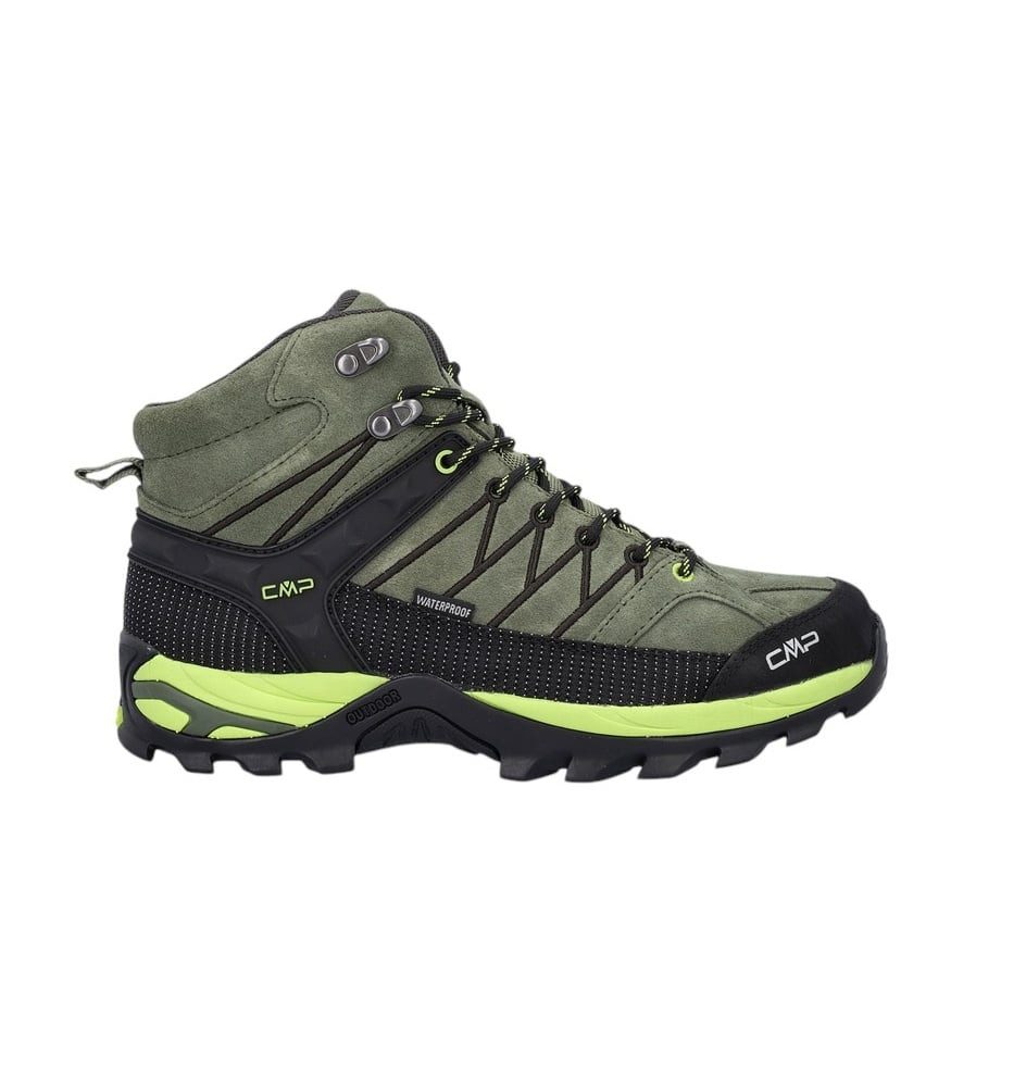 CMP Rigel Mid Trekking WP (Trekking, wasserdicht) khakigrün/lime/schwarz Wa günstig online kaufen