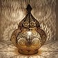Casa Moro Nachttischlampe »Orientalische Tischlampe Gohar Höhe 30 cm in Antik-Gold-Look E14 Fassung, Nachttischlampe aus Metall wie aus 1001 Nacht, Schöne Weihnachtsbeleuchtung Dekoration, LN2090«, Bild 1