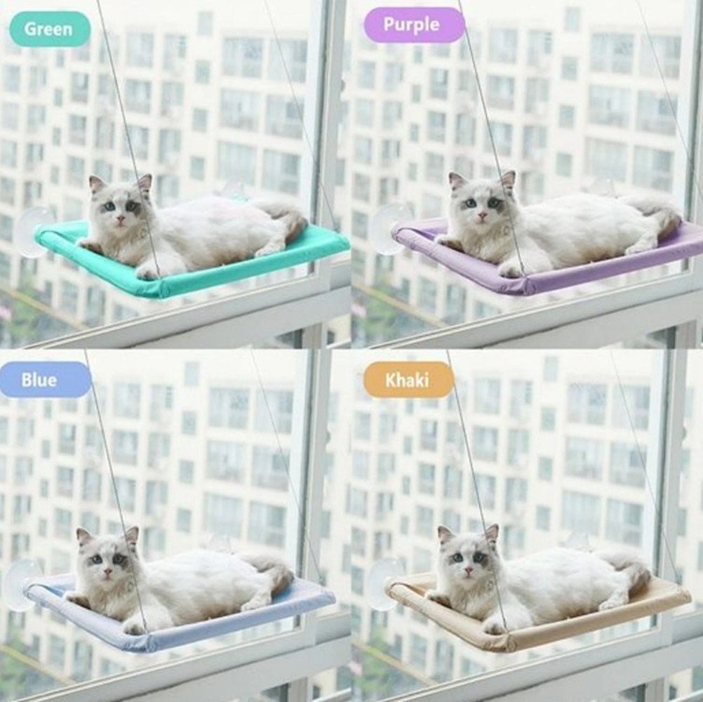 XDeer Katzen-Hängematte Katzen-Hängematte Fensterliege,Katzen Fensterbrett, günstig online kaufen