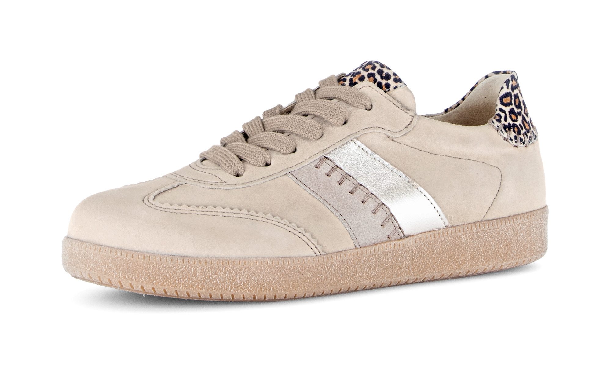 Gabor Sneaker, Freizeitschuh, Halbschuh, Schnürschuh mit bunten Kontrastbesätzen