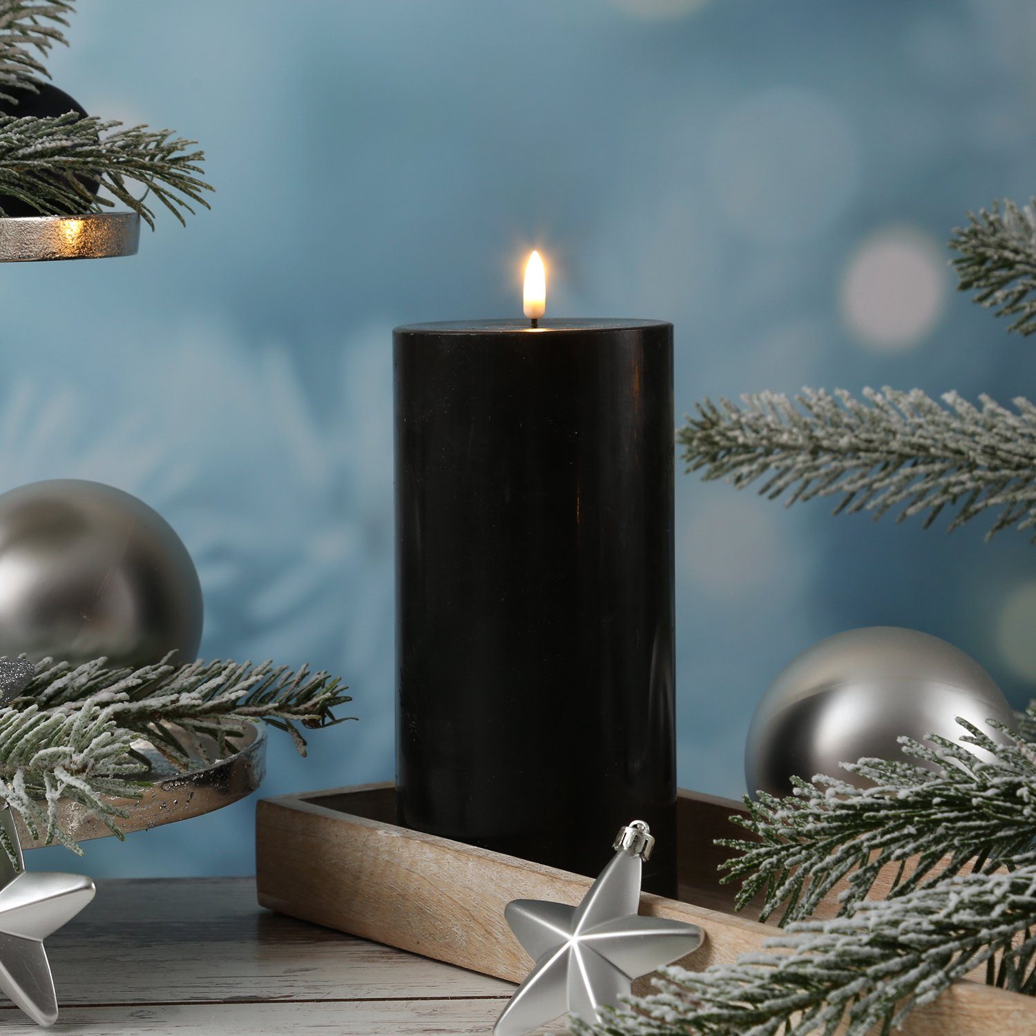 Deluxe Homeart LED-Kerze MIA Echtwachs Deluxe günstig online kaufen