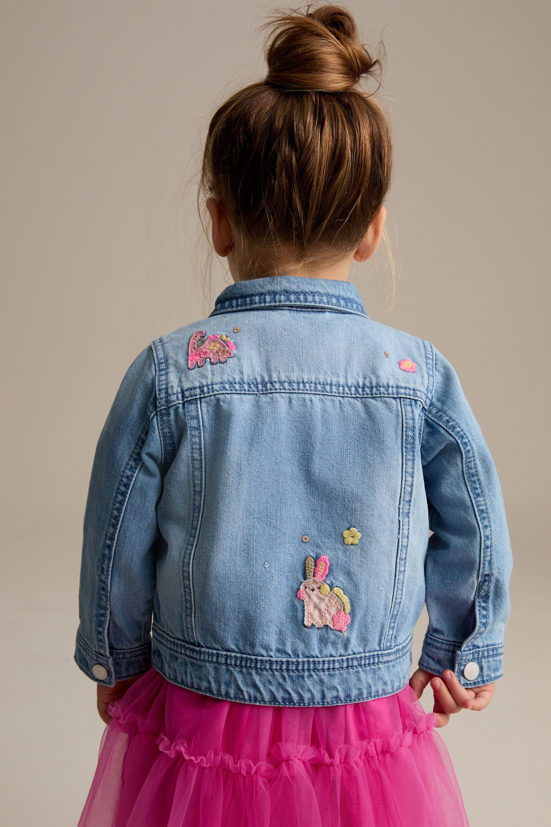Next Jeansjacke Cowboyjacke mit Einhorn-Print (1-St) günstig online kaufen