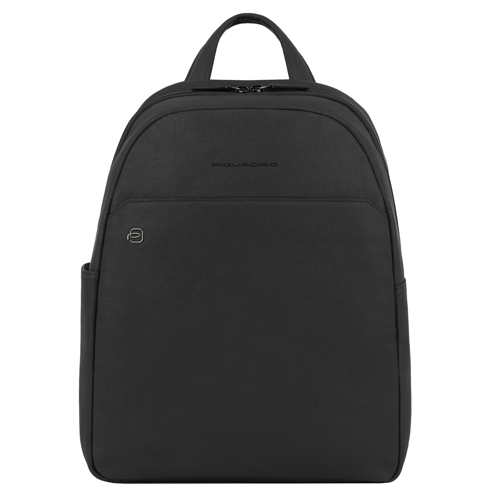 Piquadro Daypack Black Square, Leder