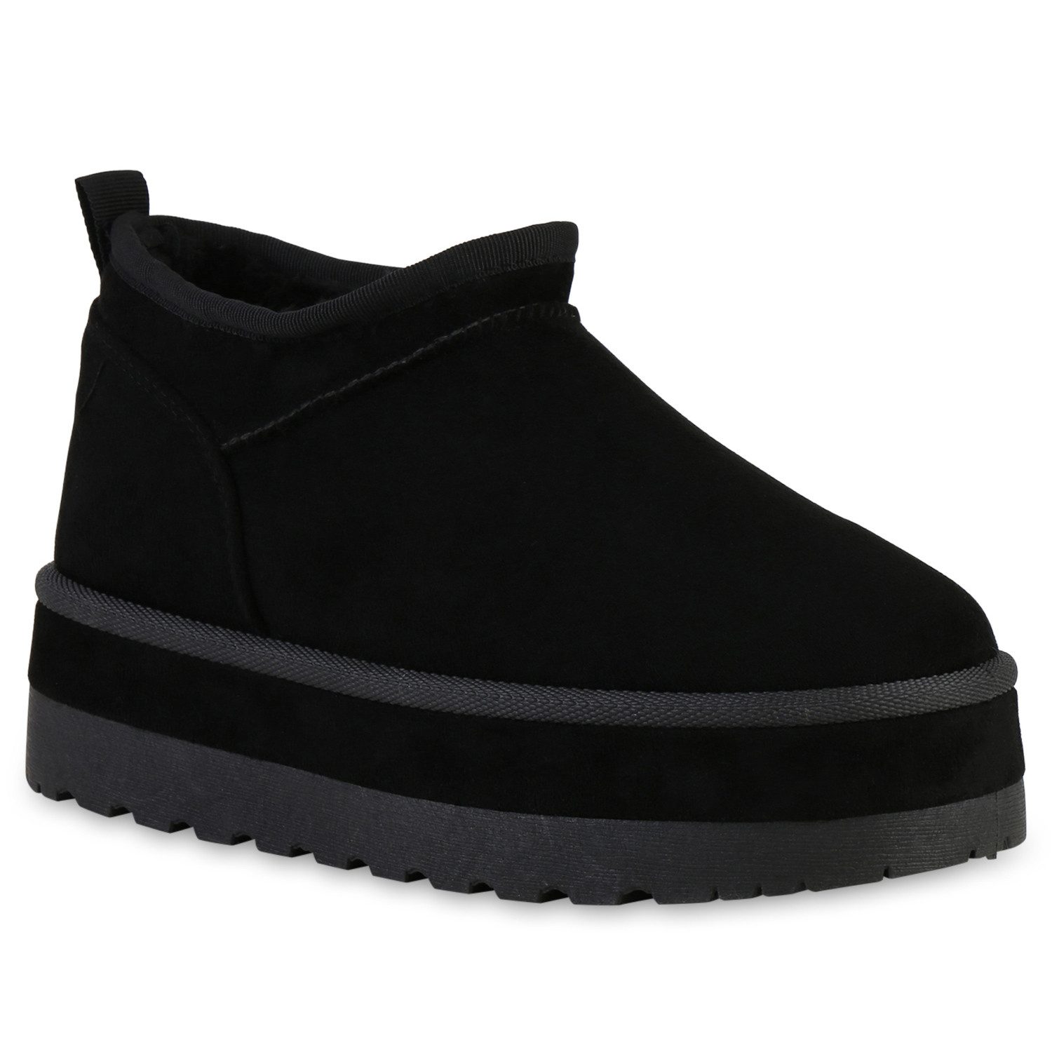 VAN HILL 841362 Winterstiefelette Damen Warm Gefüttert Winter Boots Stiefel günstig online kaufen