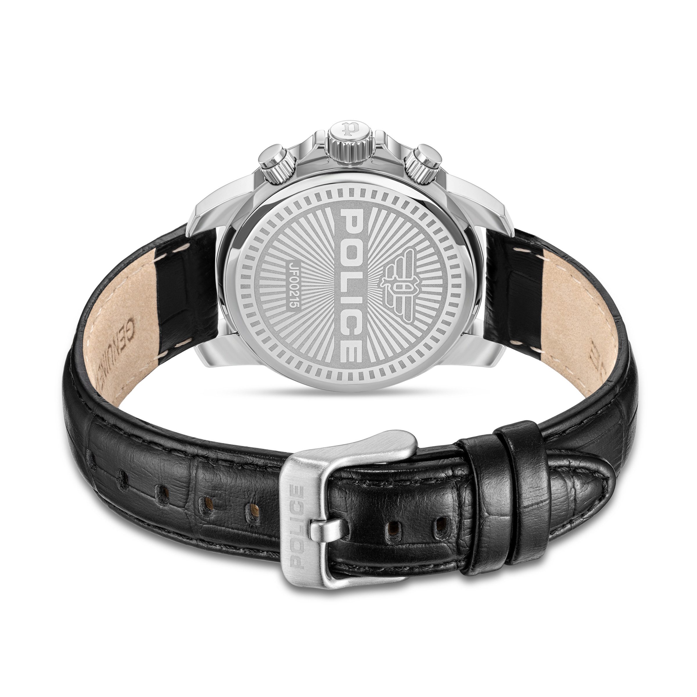 Police Quarzuhr Quarzuhr Herrenuhr 43 x 50 Quarz Herren