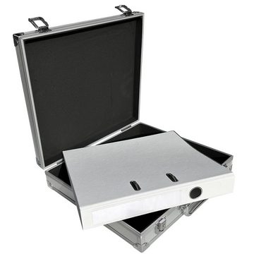ECI Tools Werkzeugkoffer ECI Alu-Koffer Leer mit Aluminium Leisten Koffer Box Innenmaß 34 x 30