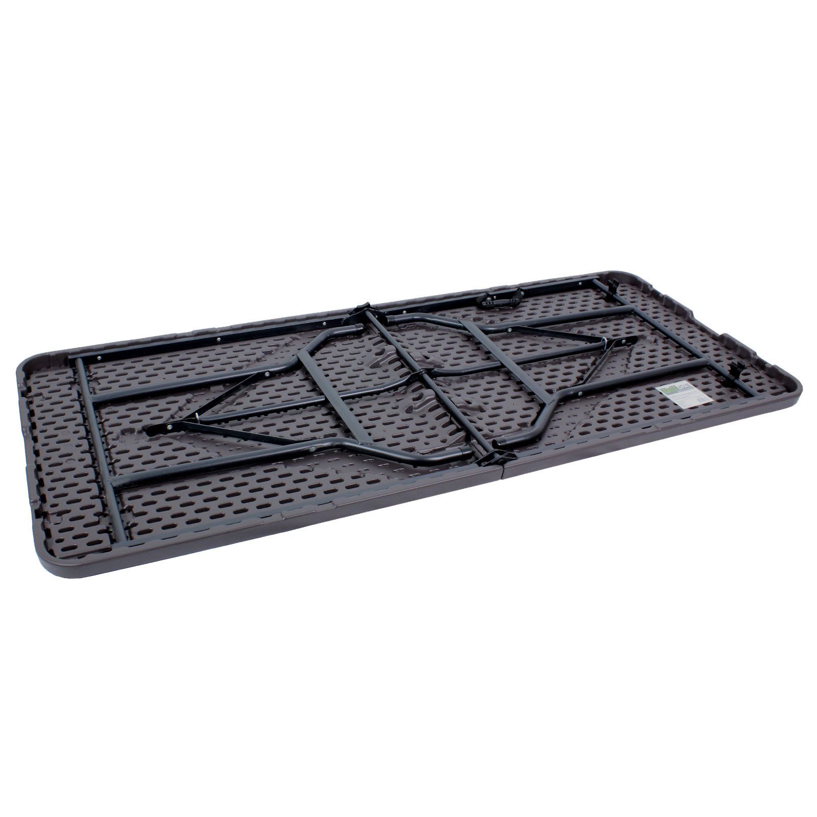 TRUTZHOLM Bierzeltgarnitur Buffettisch Klapptisch 180 x 75 cm Holzoptik klappbar Kunststoff, (1x Produkt, 1-tlg), max.Traglast:150kg