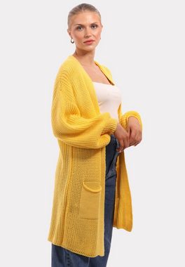 YC Fashion & Style Strickjacke "Herbstlicher Damen-Cardigan – Gemütlicher Strickjacke mit Taschen" Boho