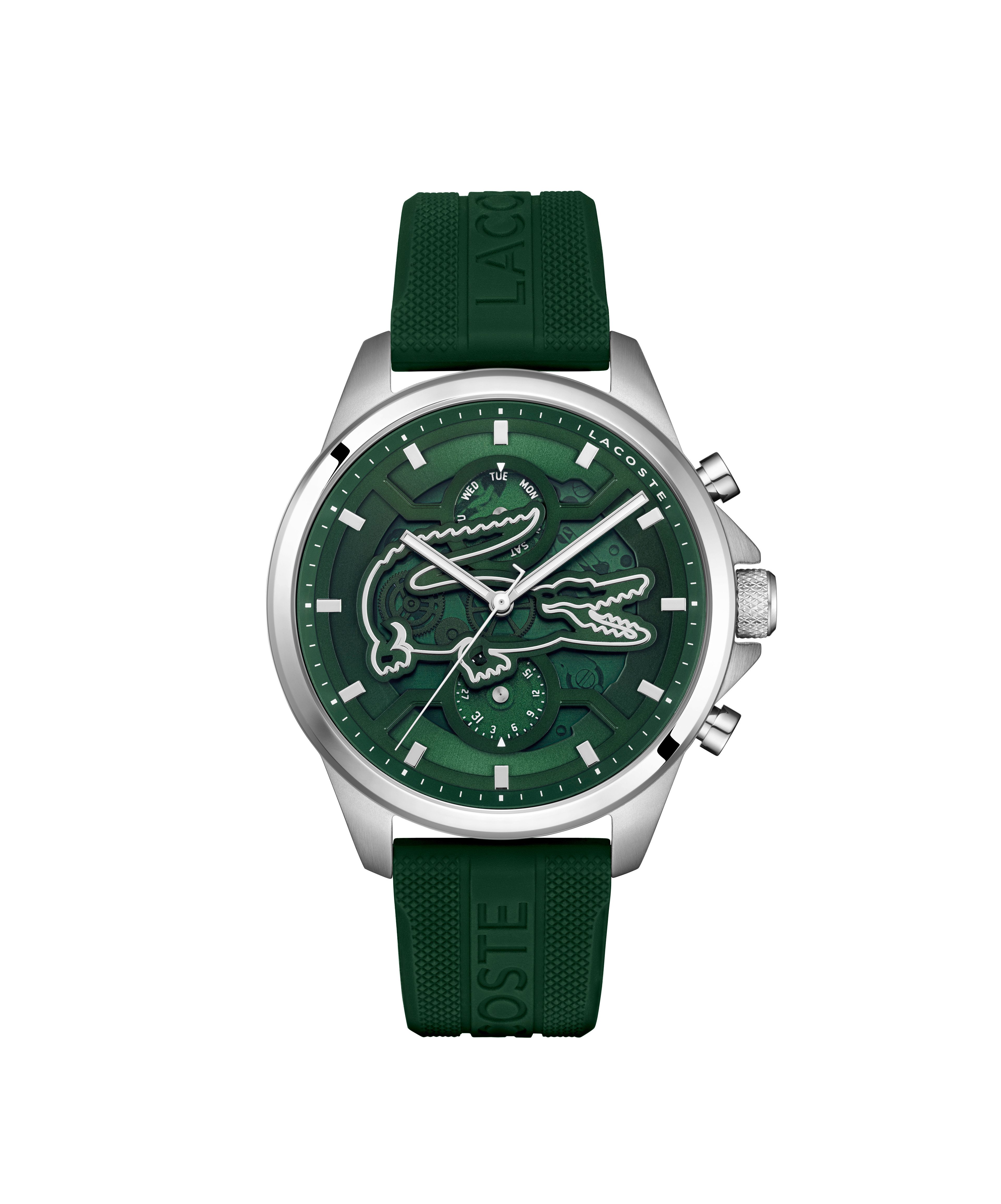 Lacoste Multifunktionsuhr ARTHOR 2011536, Quarzuhr, Armbanduhr, Herrenuhr, Silikonarmband, analog