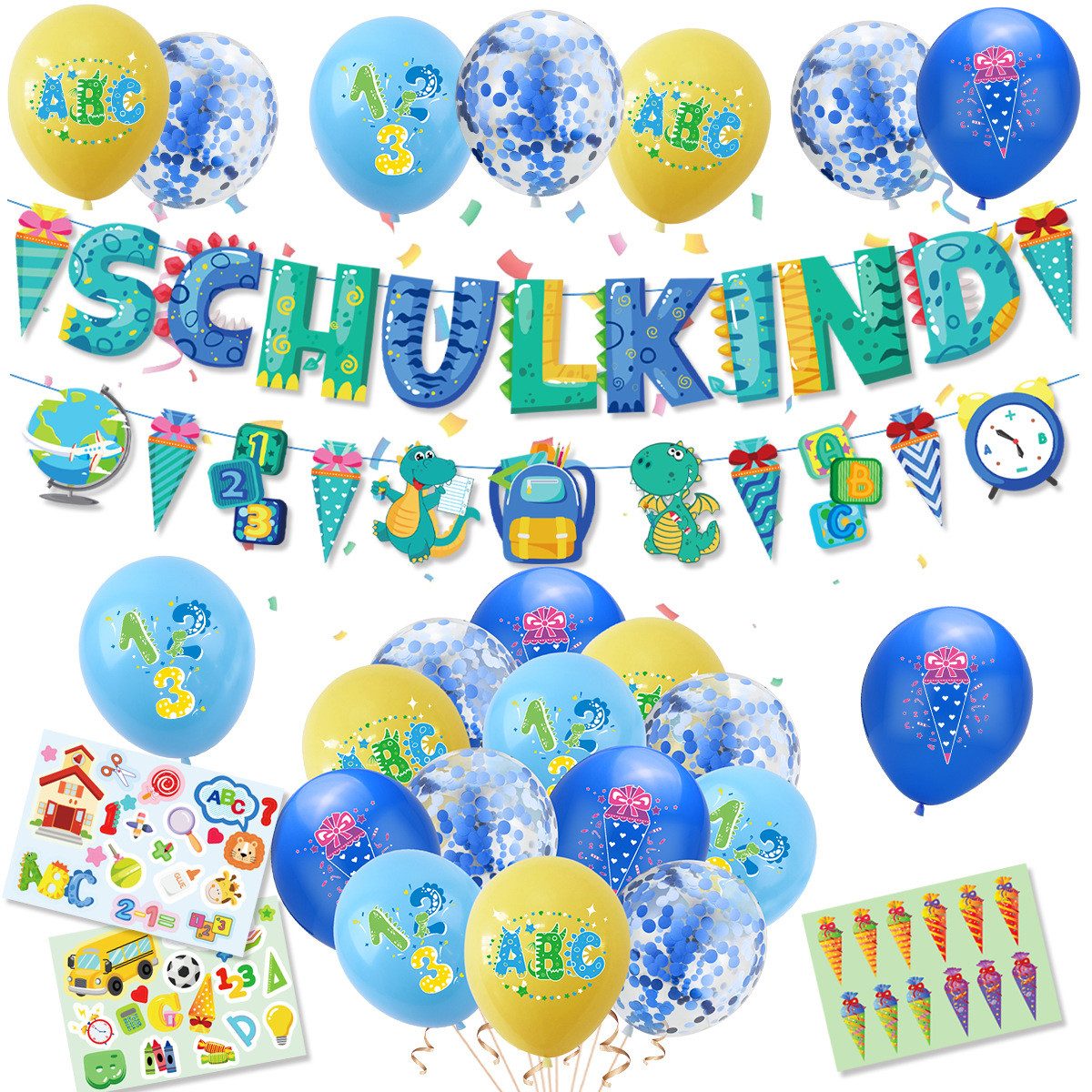 Partyanzug 1 Set Banner Schule Klassenzimmer Party Decor