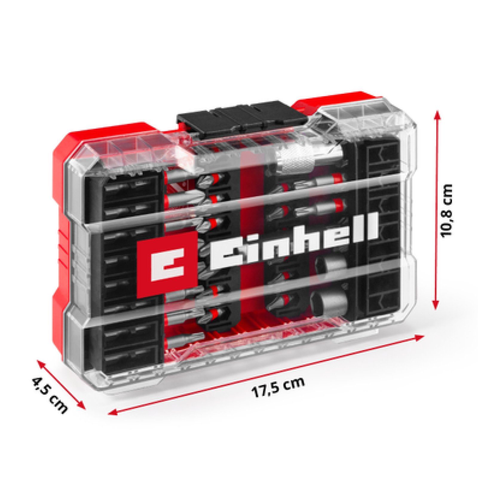 Bit-Set Original Einhell M-CASE 42-tlg. Bit-Set (25-mm-Bits, 50-mm-Bits, Magne