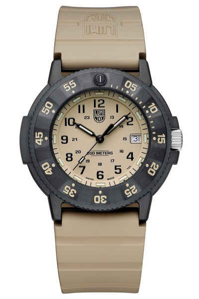 Luminox Quarzuhr Original Navy Seal Sandfarben/Schwarz