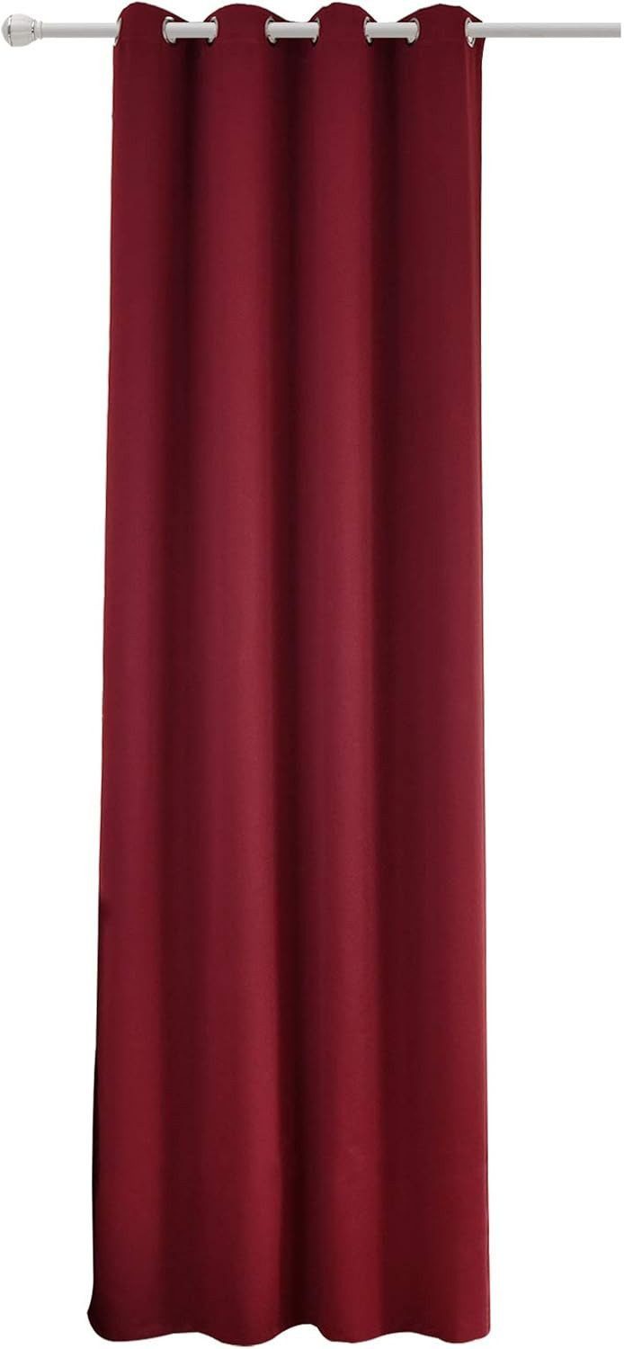 Woltu Gardine (1 St), blickdicht, mit Ösen, 130 g/m², Leichter & weicher günstig online kaufen