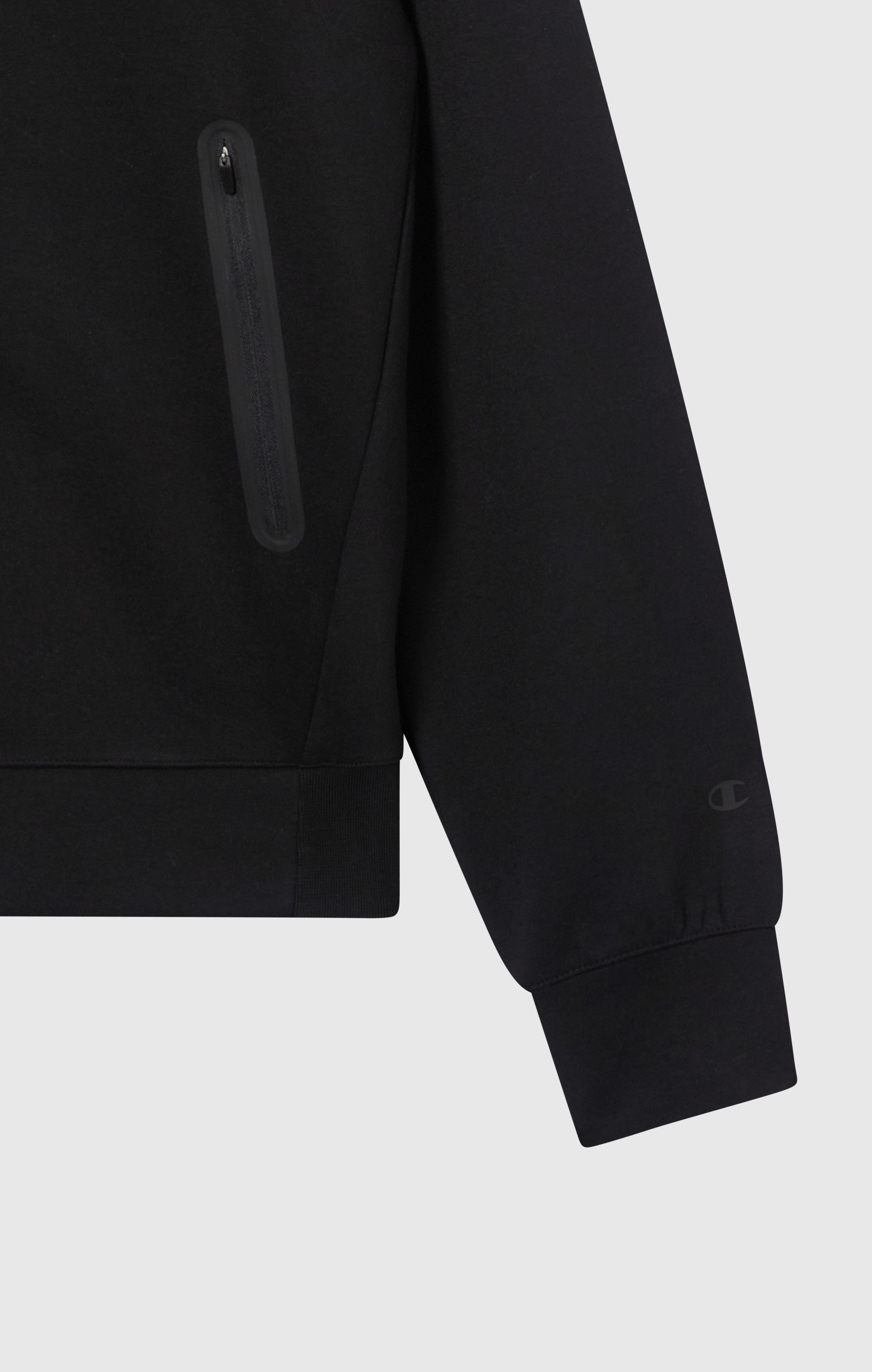Champion Kapuzensweatjacke Langarm-Ausführung, aus Polyester, Baumwolle und Elasthan