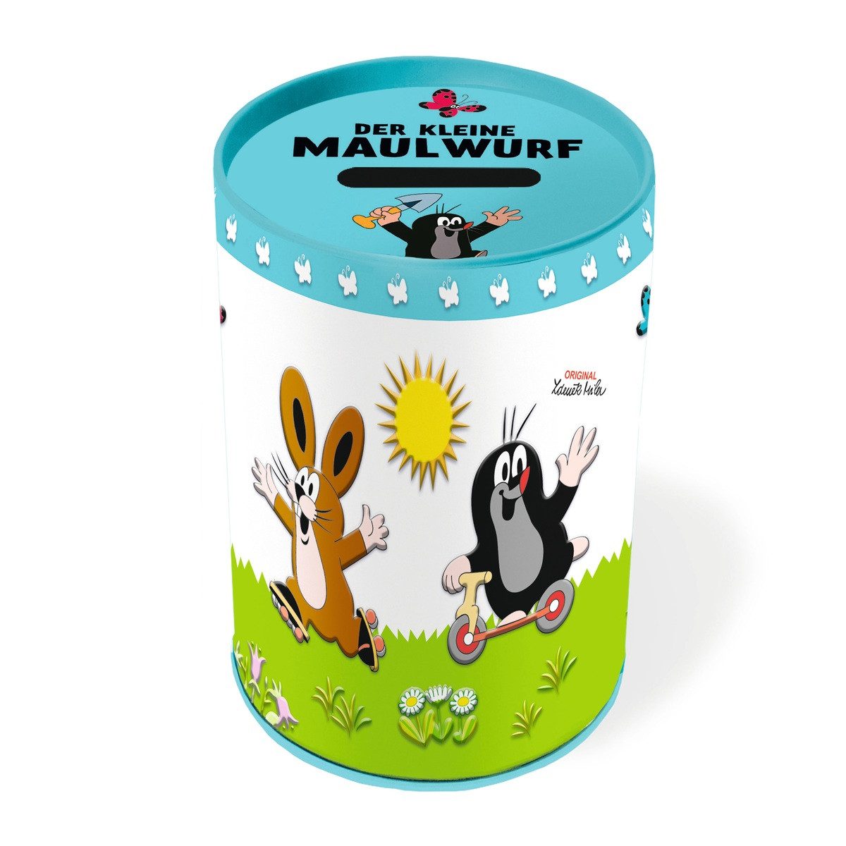 Trötsch Verlag Spardose TRÖTSCH Spardose Der kleine Maulwurf Fahrzeuge 11cm