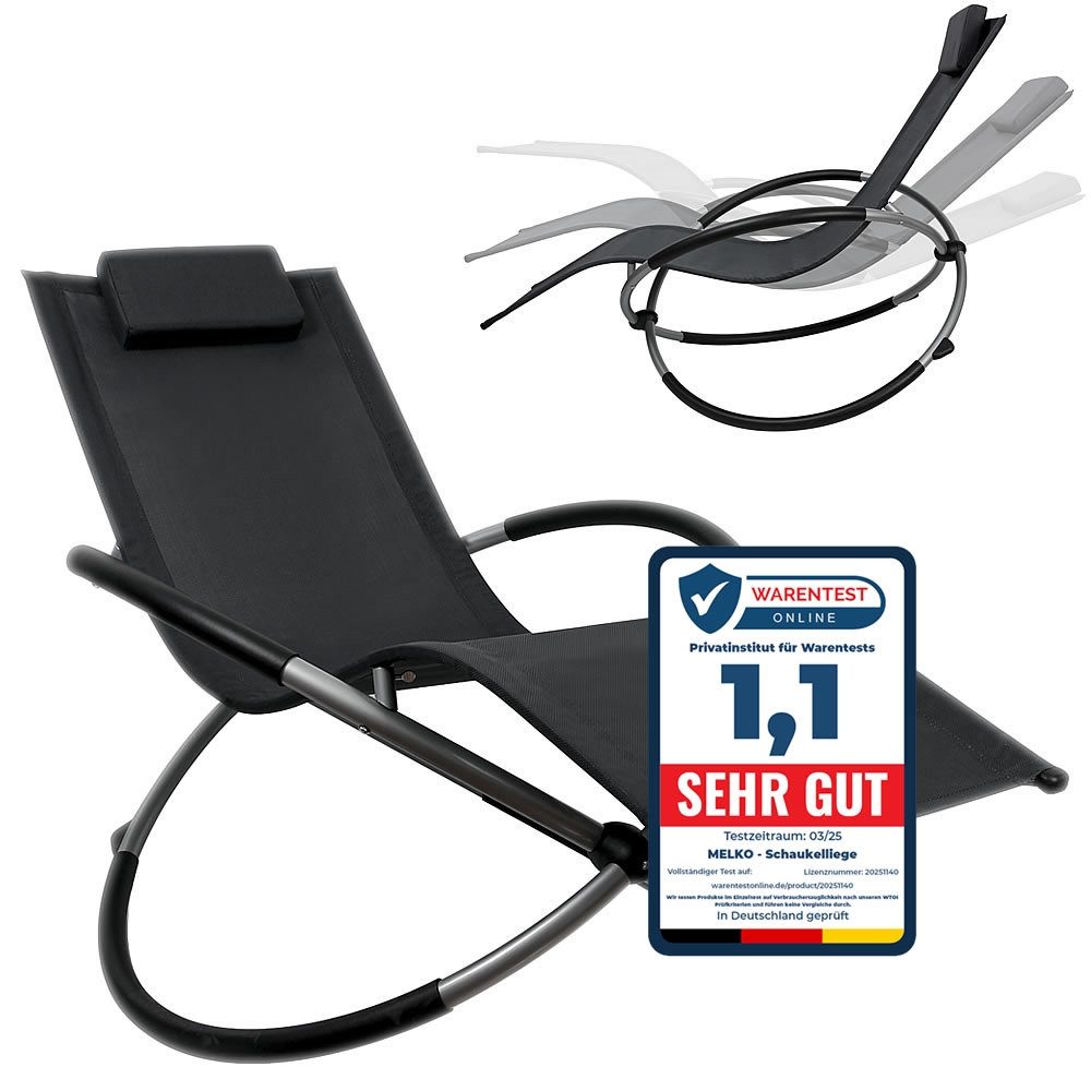 Melko Relaxliege Relaxliege Sonnenliege Liegestuhl Faltbar günstig online kaufen