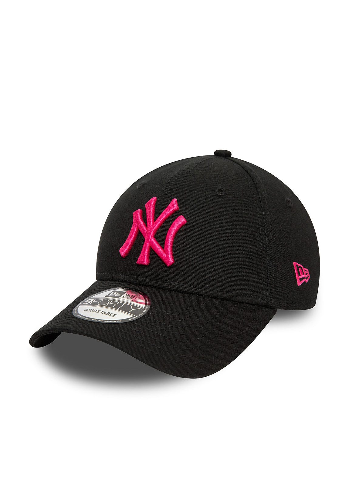 New Era Baseball Cap New Era League Ess 9Forty Adjustable Cap NY YANKEES Schwarz Pink