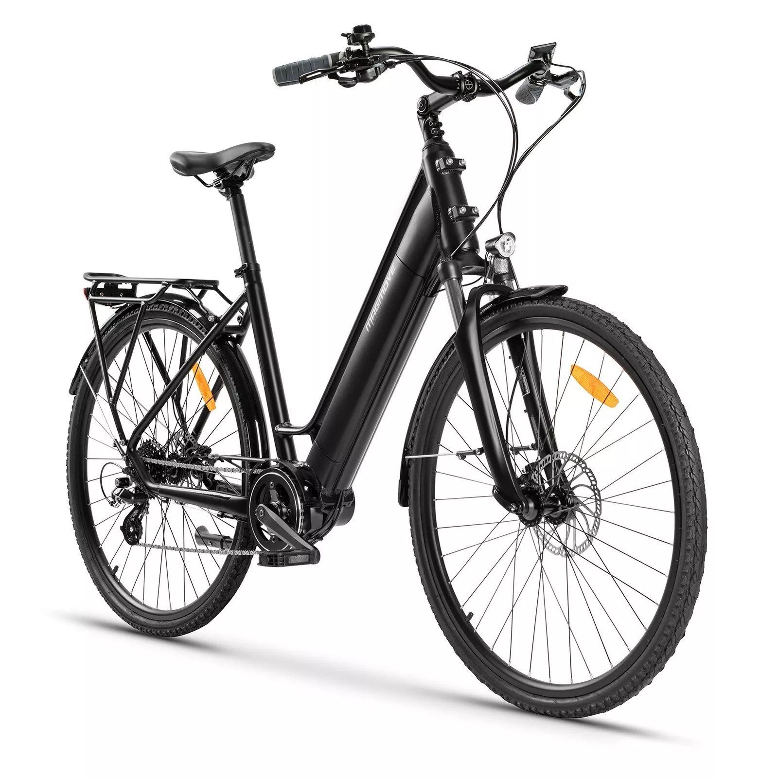 DOTMALL E-Bike Cityrad City Ebike Pedelec, Urbanbike Mit BAFANG Motor 250W, SHIMANO 8-Gang