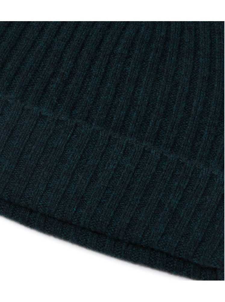 FALKE Beanie Wintermütze Unisex - Kaschmir, Rippenstruktur, Umschlag - anth günstig online kaufen