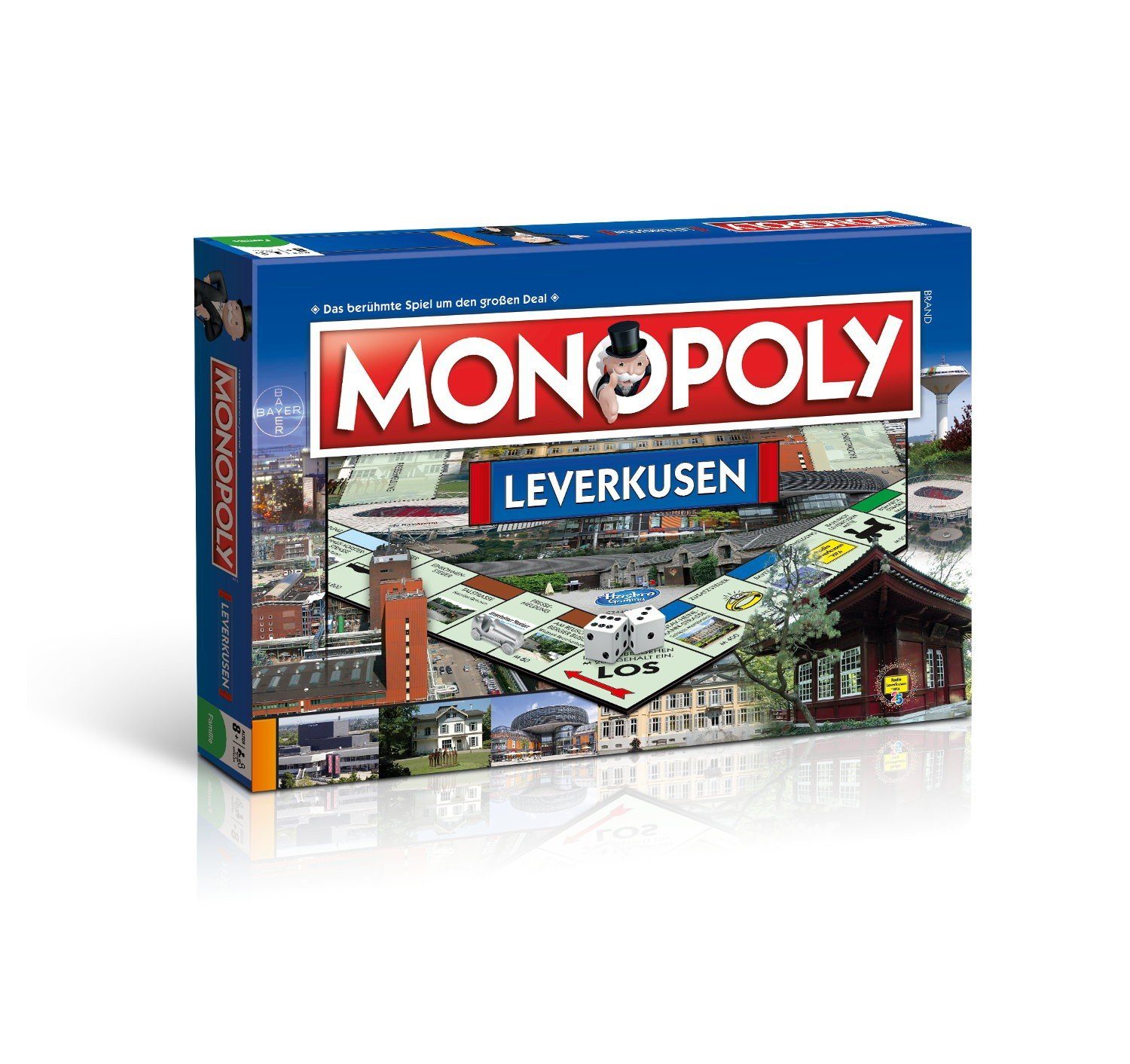 Winning Moves Spiel Monopoly Leverkusen, Brettspiel
