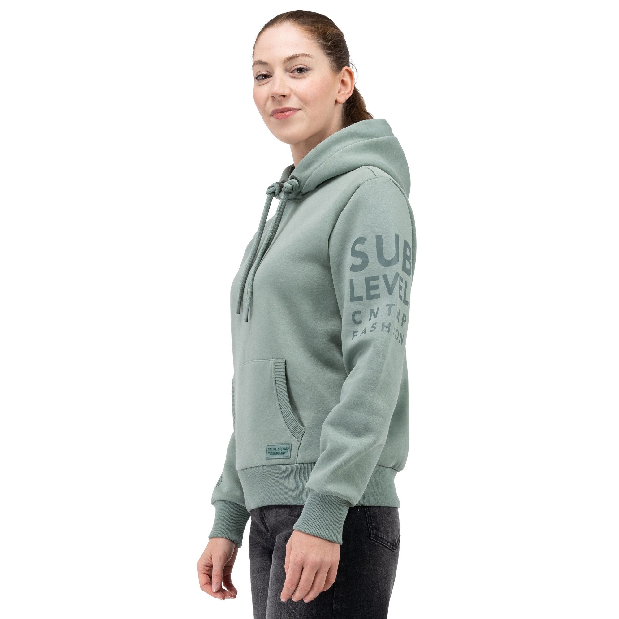 SUBLEVEL Kapuzenpullover Hoodie Damen Kapuzenpullover Kapuzensweater günstig online kaufen