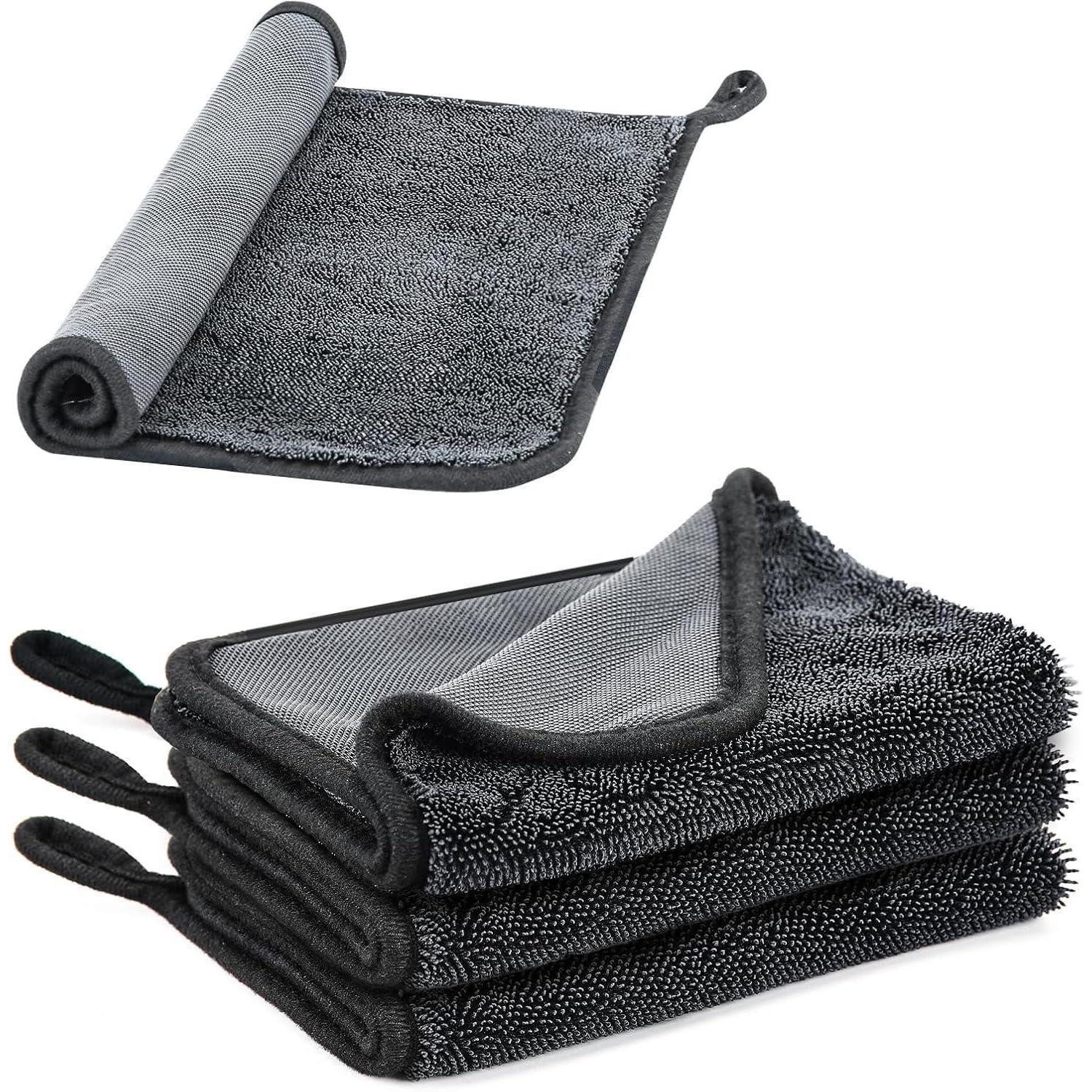 LuxusKollektion Trockentuch Mikrofaser 600GSM Dusche Badezimmer Küche Auto 30x40cm Mikrofasertuch