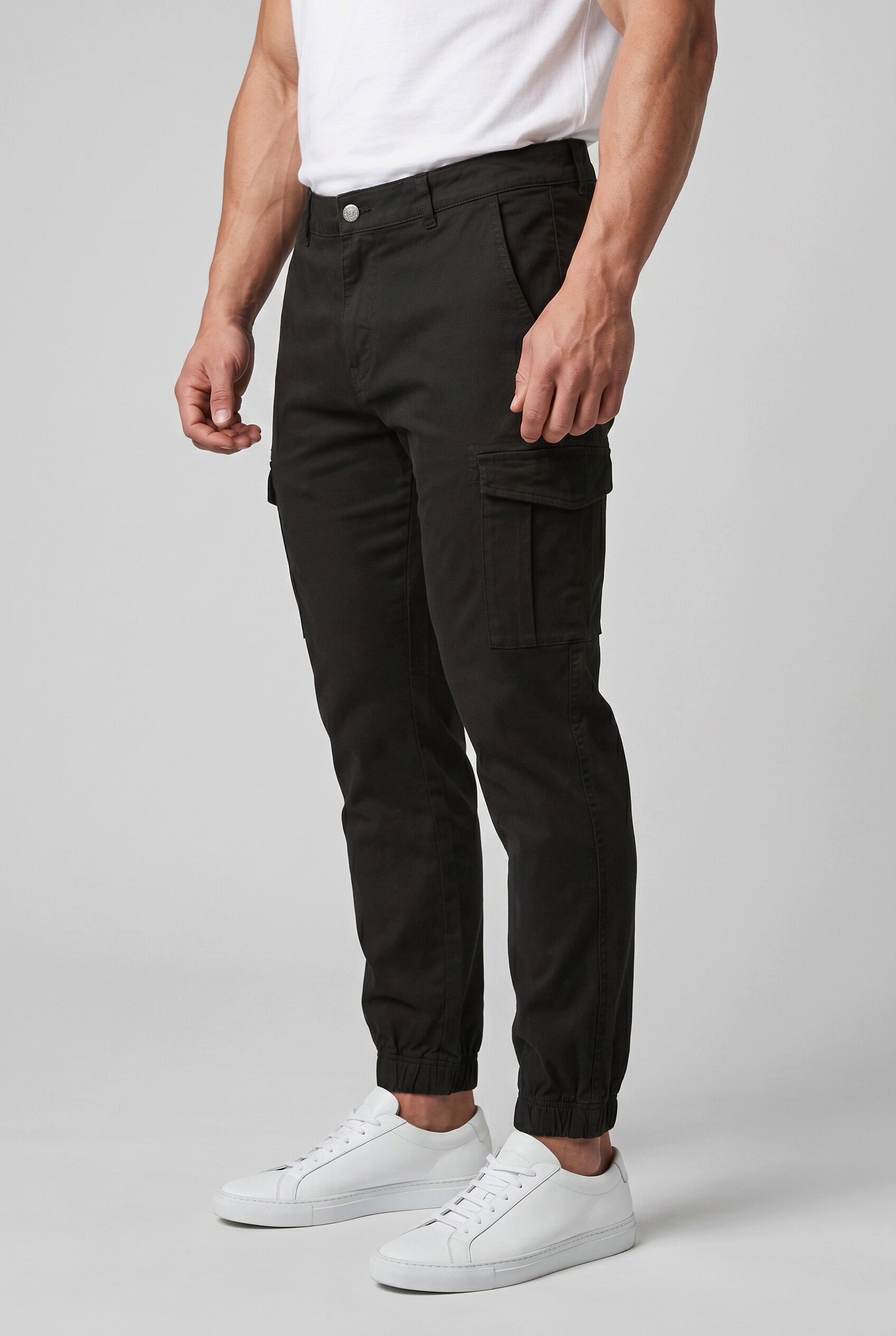 Men Plus Cargohose Twill-Cargohose Bauchfit Straight Fit bis 72 – Bild 4 von 5