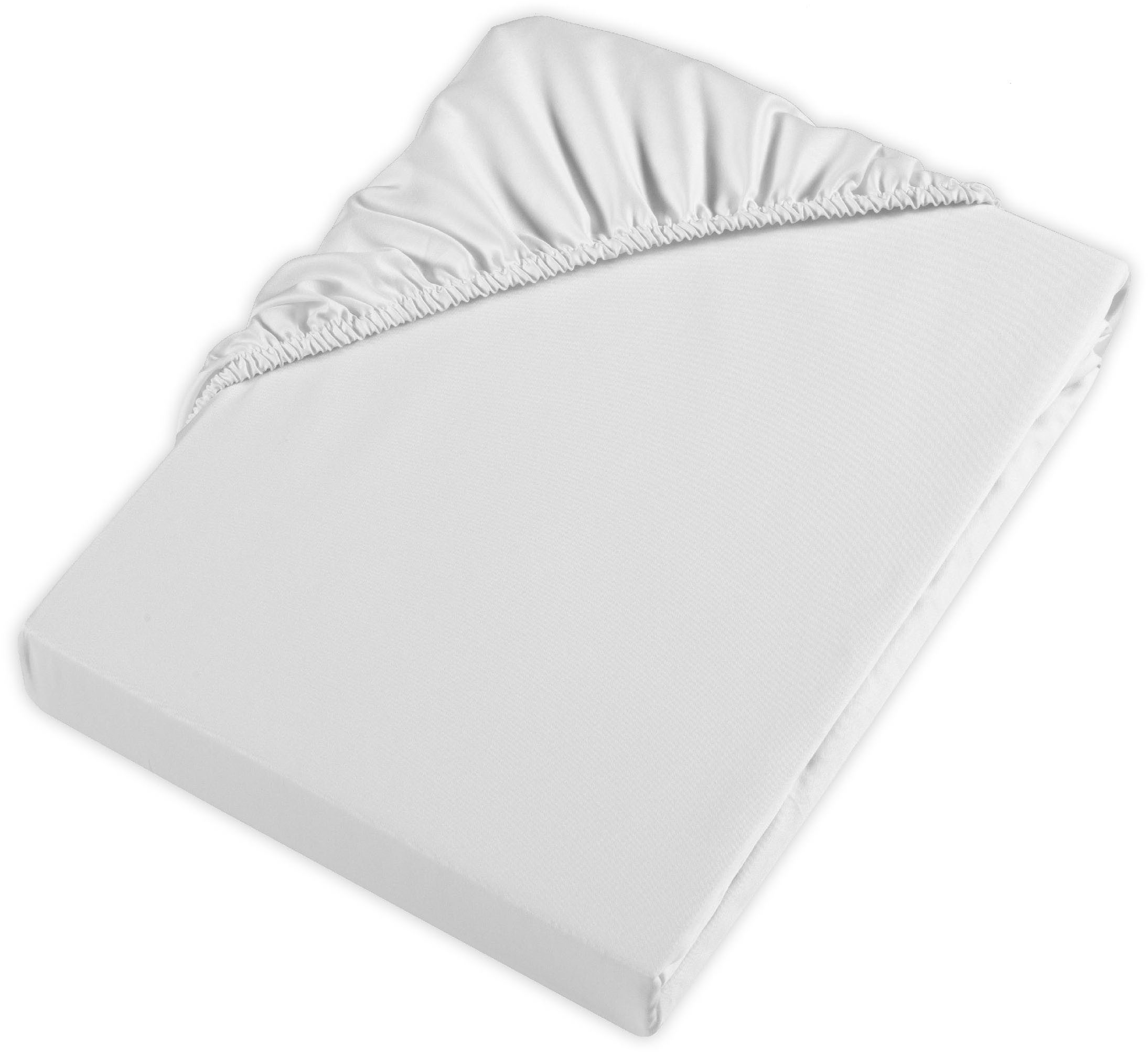Möve Простыни Möve Натяжные простыни Collection, Satin, Gummizug: rundum, (1 Stück), passend zur Möve Serie Noblesse und Luxery