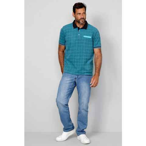 Boston Park Poloshirt Boston Park Poloshirt Halbarm Karomuster