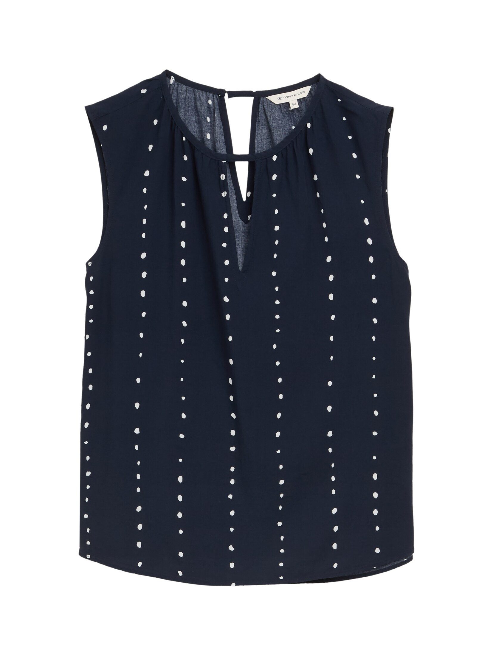 TOM TAILOR Blusentop Blusentop mit Muster günstig online kaufen