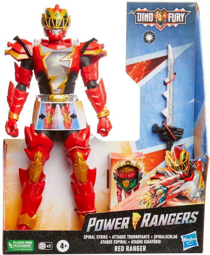 Ranger Fury, Spiral Dino Power Rangers Hasbro Actionfigur Strike