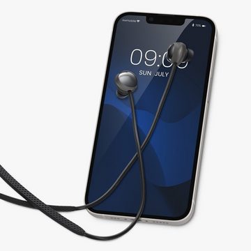 kwmobile 2x Halteband für Samsung Galaxy Buds Pro Headphones Headset-Halterung, (1-tlg., Kopfhörer Halter Band Strap in Schwarz Weiß)