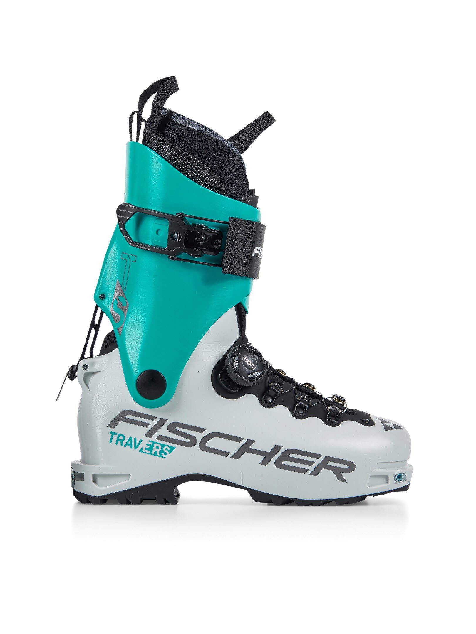 Fischer Sports TRAVERS TS 1.0 SNOW/CELESTE Skischuh