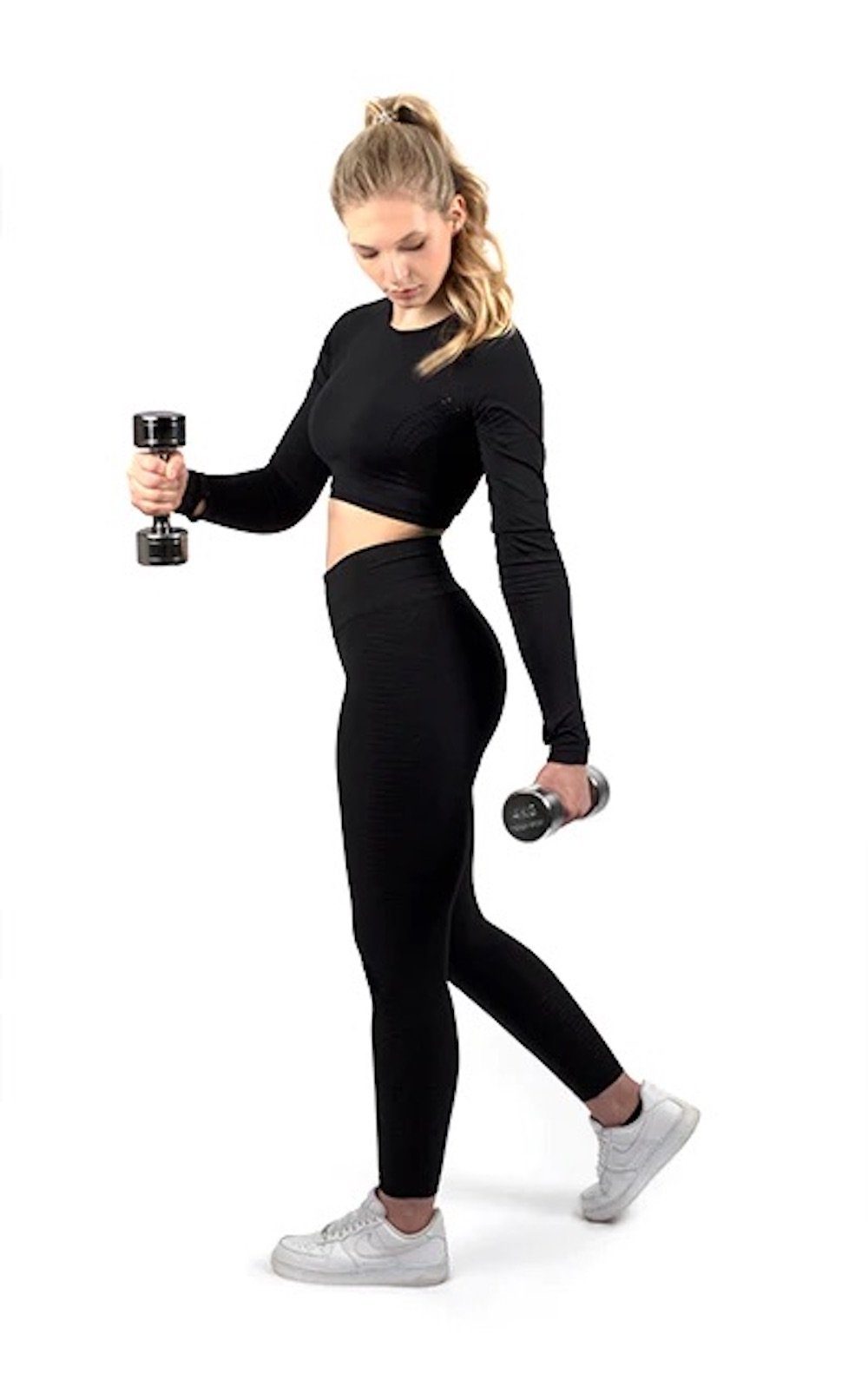 Trendy Sport Hantel Ergonomische Kompakte Chrom Kurzhanteln 2x 2KG
