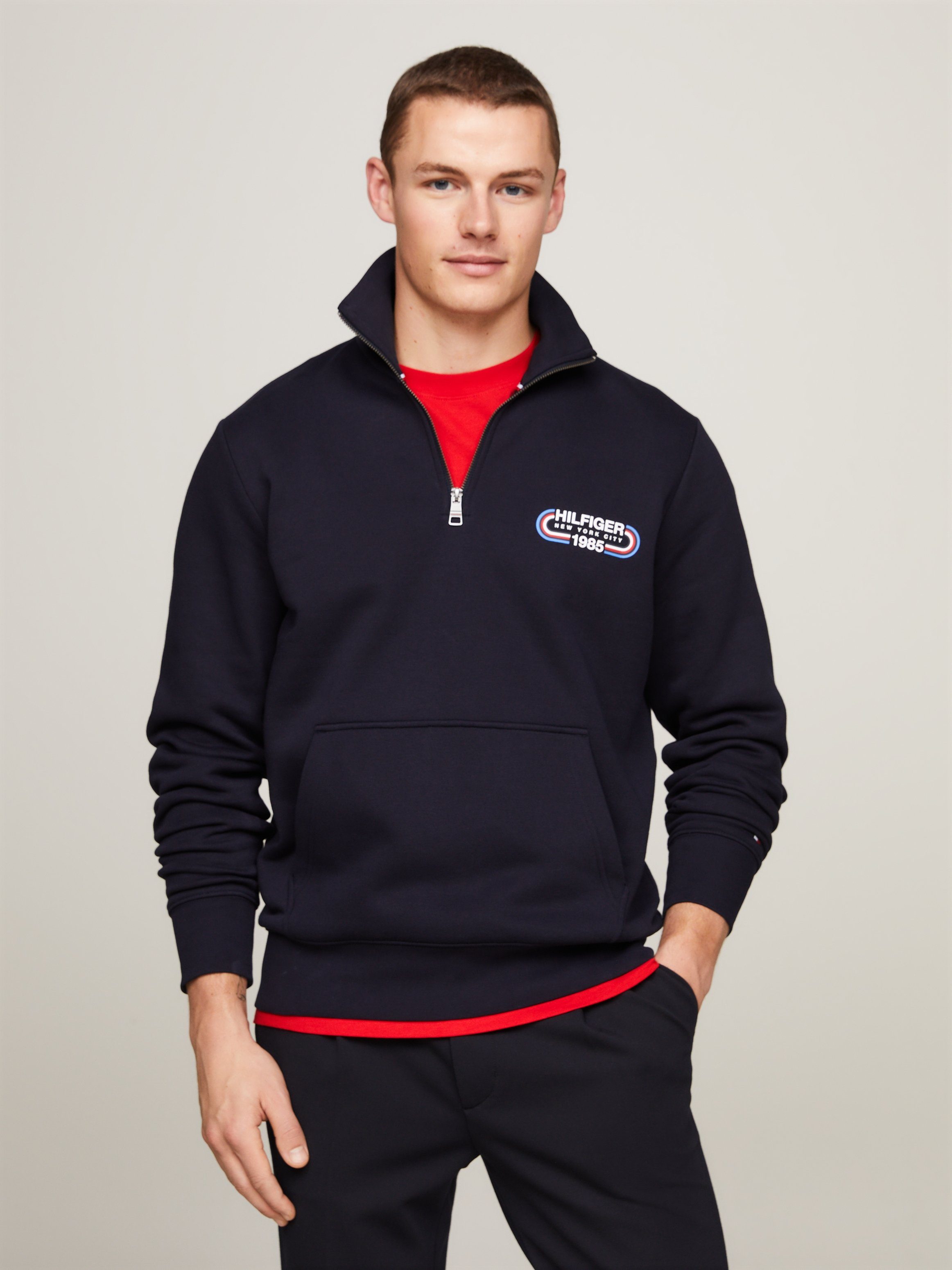 Tommy Hilfiger Sweatshirt HILFIGER TRACK GRAPHIC günstig online kaufen